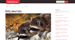 Desktop Screenshot of animalscyprus.org